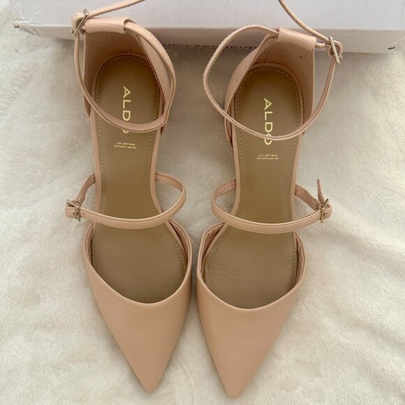 ALDO - Collette Strappy Heeled Shoes  in Light Pink (New in Box), Size 9 - Picture 1 of 10